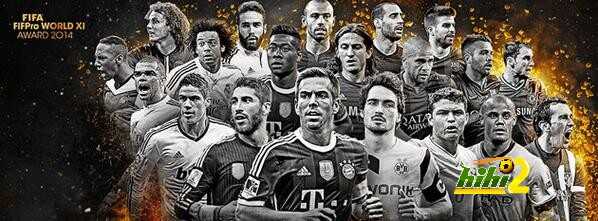 قائمة مرشحي الاتحاد الدولي واللاعبين المحترفين عن أفضل مدافعي عام 2014