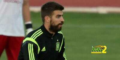 فيديو : جيرارد بيكيه يتهاون بشكل غريب في تدريبات المنتخب