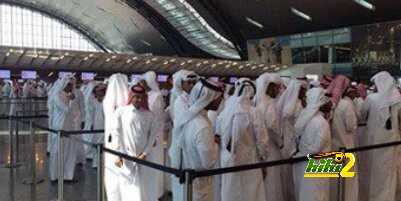 جماهير قطر تتوافد على مطار حمد لحضور النهائي