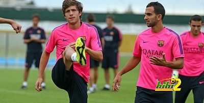 مونتويا و سيرجيو روبيرتو لن يغادرا برشلونة حتى لو أرادا ذلك