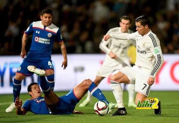 كروز ازول ثاني فريق لايسجل فيه كريستيانو مع ريال مدريد