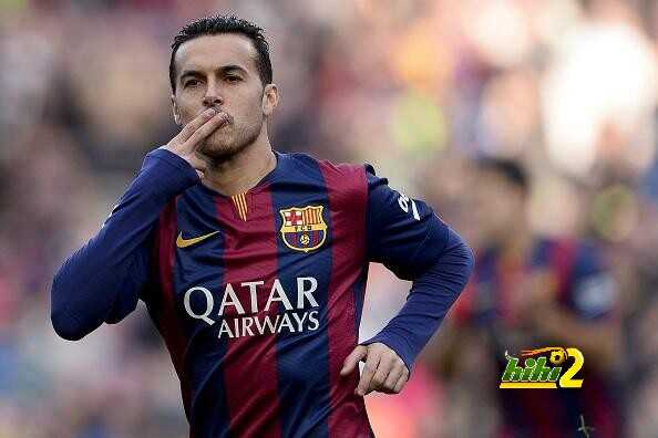 صور : برشلونة ينهي الشوط الاول متقدما بهدف بيدرو