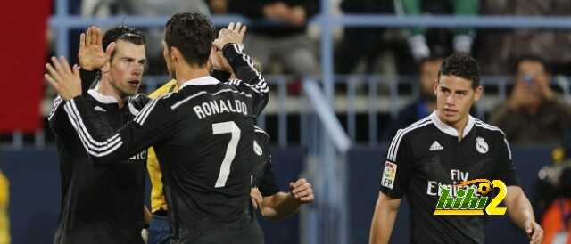 لم يسجل رونالدو أمام ملقا لكنه واصل التألق مع ريال مدريد