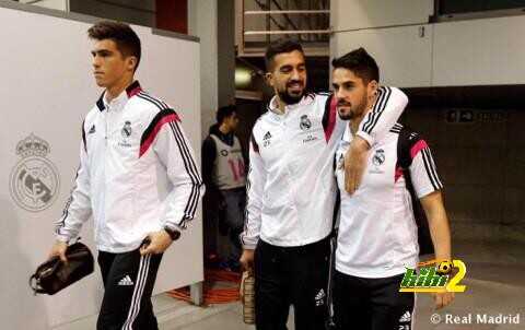 صور : وصول نجوم مدريد إلى البيرنابيو
