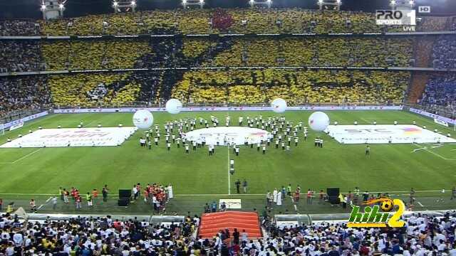 جماهير الاتحاد تبدع بـ “تيفو” جميل ..!