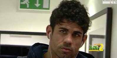 صورة : وصول اللاعب كوستا للملعب
