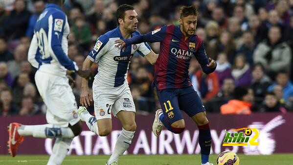 صور : برشلونة ينهي الشوط الاول متعادلا امام اسبانيول