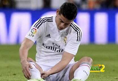 شكوك حول مشاركة جيمس رودريجيز مع ريال مدريد في كأس العالم للأندية .!