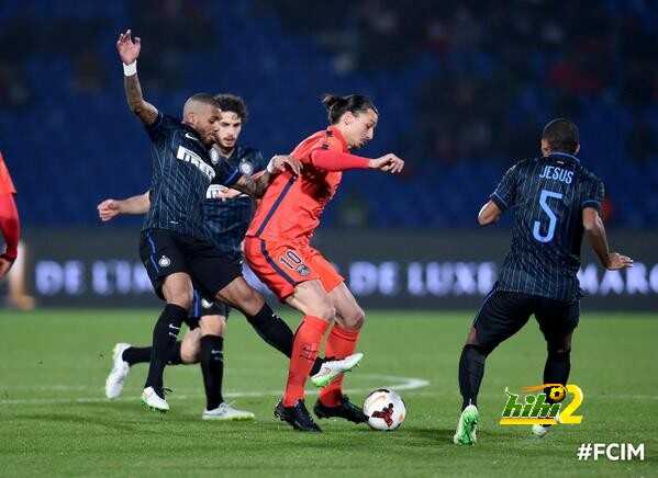 فيديو : باريس سان جيرمان يتغلب على انتر ميلان بهدف كاباي