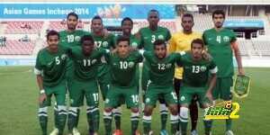 المنتخب الاولمبى السعودى