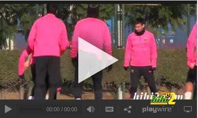 لويس سواريز يواصل شغبه ويدفع نيمار بتدريبات البارسا