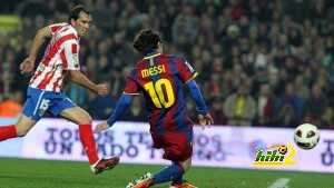 ميسى وأتلتيكو مدريد الليجا