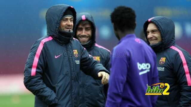 صور : برشلونة يواصل استعداداته لمواجهة اتليتكو مدريد