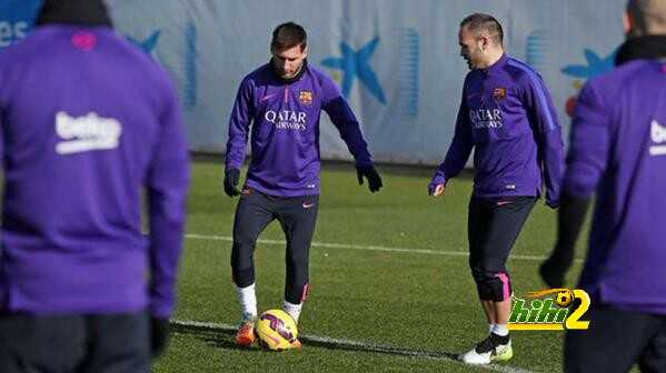 الدورة التدريبية الأخيرة لبرشلونة قبل مواجهة إلتشي