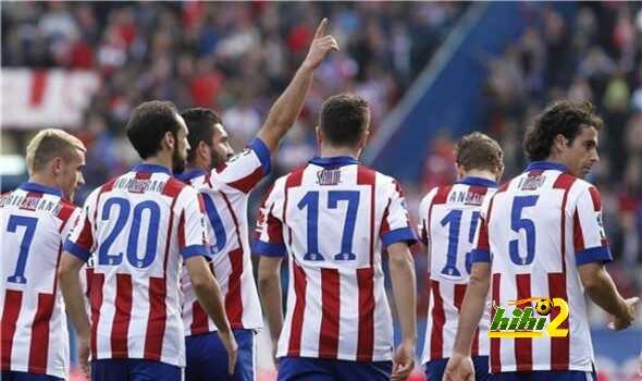 صورة ” لاعبو اتليتكو مدريد سيقاتلون أمام برشلونة كما لو كانت أخر لحظة في حياتهم “
