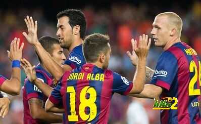 قائمة برشلونة لمواجهة اتليتكو مدريد