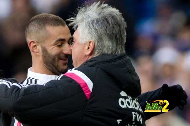 benzema y anchelotti