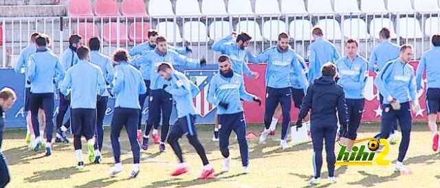 صور : اتليتكو مدريد يواصل استعداداته لمواجهة ريال مدريد