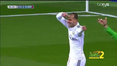 خيسي يسجل الهدف الثاني لريال مدريد