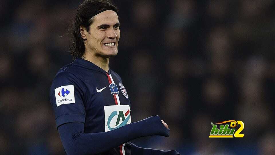 كافاني افضل لاعب في مباراة باريس سان جيرمان ونانت