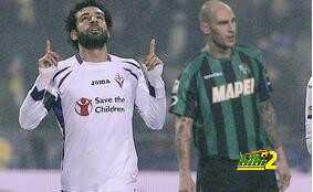صورة : محمد صلاح يحتفل بتألقه مع فيورنتينا ..!