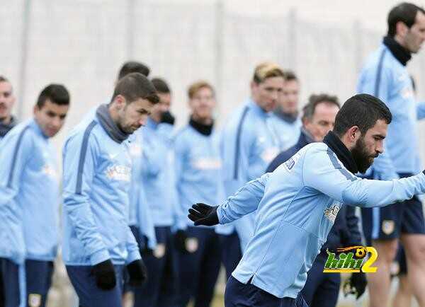 صور : استعدادات اتليتكو مدريد لمواجهة الميريا