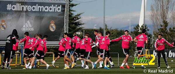 صورة : التدريب الأخير لريال مدريد قبل مواجهة فياريال