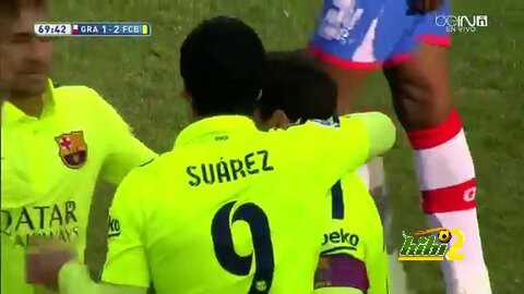 ميسي يضيف الثالث لبرشلونة