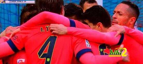 احصائيات الشوط الأول لمباراة برشلونة وايبار