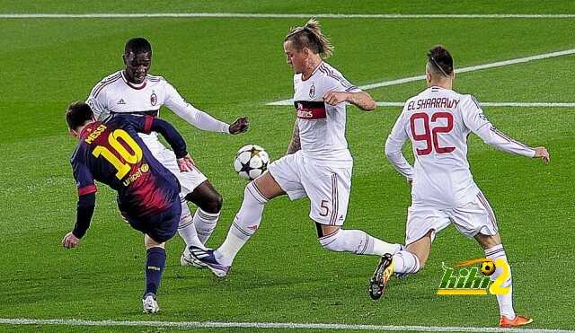 برشلونة ضد الميلانو