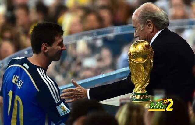 ميسى يخسر كأس العالم 2014