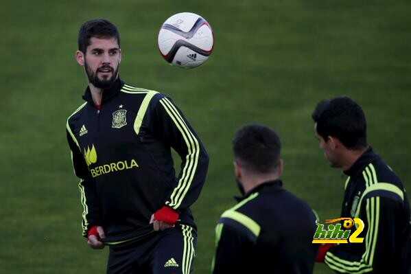 صور : تدريبات المنتخب الإسباني