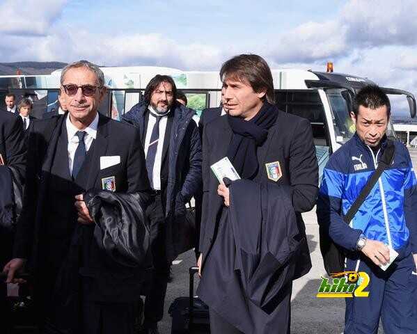صور : وصول المنتخب الإيطالي إلى صوفيا