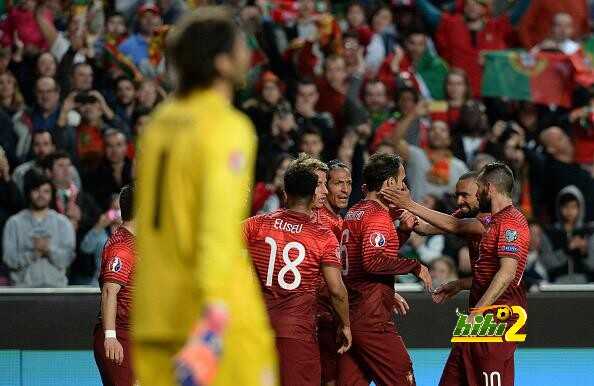 صور الشوط الأول من مباراة البرتغال وصربيا