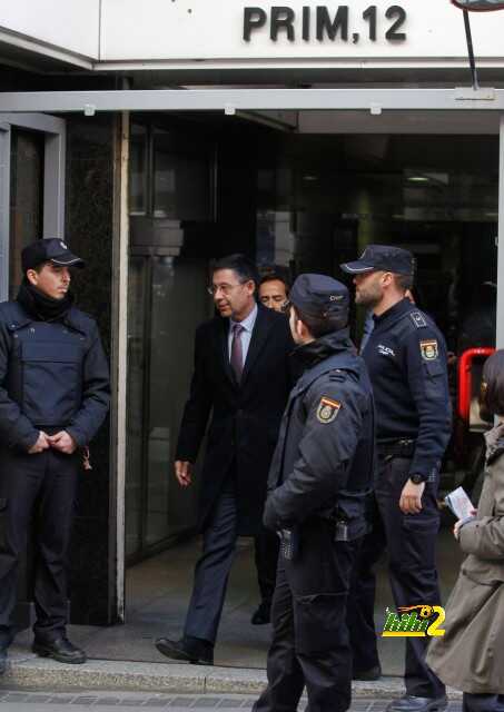 بارتوميو رئيس برشلونة فى القضاء