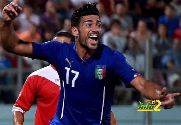 بيلي يسجل الهدف الاول لمنتخب ايطاليا