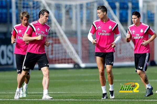 أبرز صور نجوم ريال مدريد في تدريبات اليوم