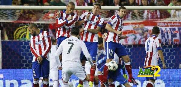 صورة : تقييم نجوم ريال مدريد وأتلتيكو خلال الشوط الأول