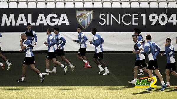 صورة : ملقا يواصل استعداداته لريال مدريد .. فهل يفعل أمامه مافعله أمام برشلونة ..؟!