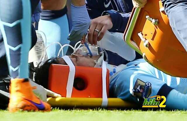 عاجل اصابة الاعب ديفد سيلفا وخروجه من المباراة