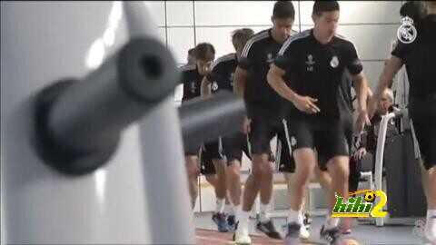 صور : أخر استعدادات ريال مدريد لمباراة الديربي