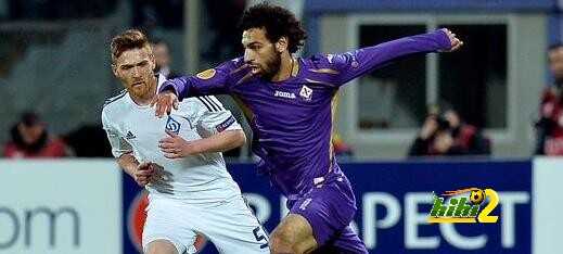صور : فيورنتينا ينهي الشوط الأول متقدما بهدف جوميز