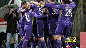 احصائيات الشوط الأول من مباراة فيورنتينا ودينامو