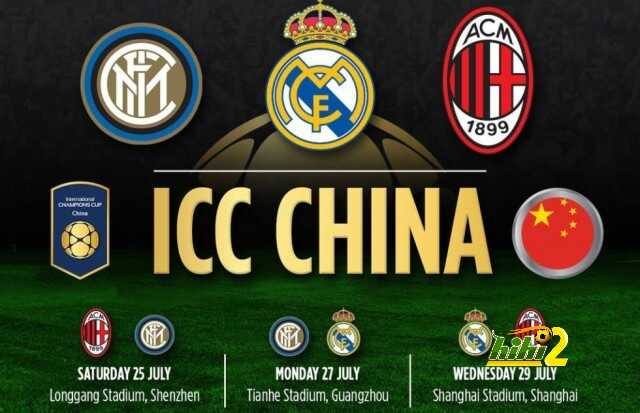 ريال مدريد ضد إنتر ميلانو وإى سى ميلانو