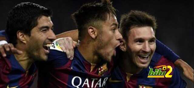رسميا ثلاثي هجوم برشلونة MSN يعادل ثلاثي ٢٠٠٩