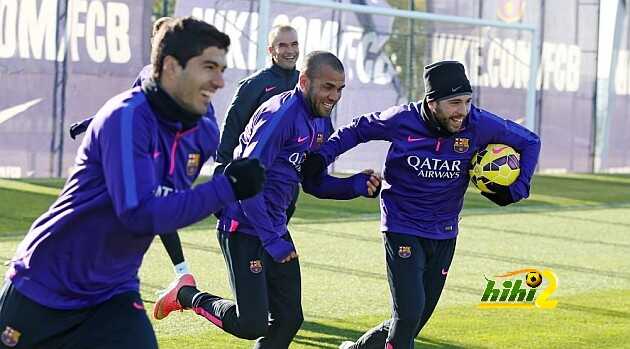 صور : برشلونة يستعد لمواجهة قرطبة في غياب الفيس والبا