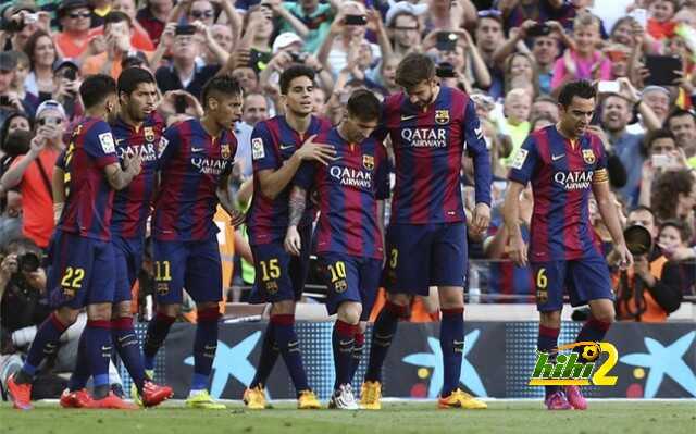 برشلونة : 25 هدفا في 7 مباريات فقط و بشباك نظيفة