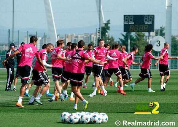 صور : ريال مدريد يستعد لليوفينتوس في غياب بيل والشكوك تحوم حول كروس