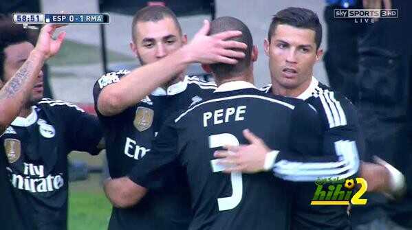 كريستيانو يفتتح التسجيل لريال مدريد أمام اسبانيول