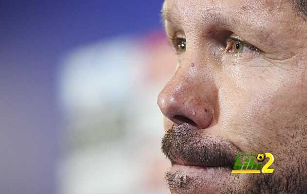 قائمة اتليتكو مدريد لمواجهة غرناطة